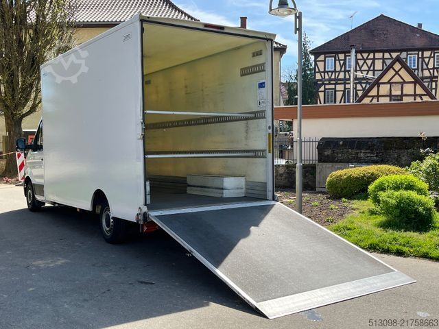 Transporter mit Koffer VOLKSWAGEN CRAFTER 2.0TDI XXXL KOFFER RAMPE KAMERA 177 PS