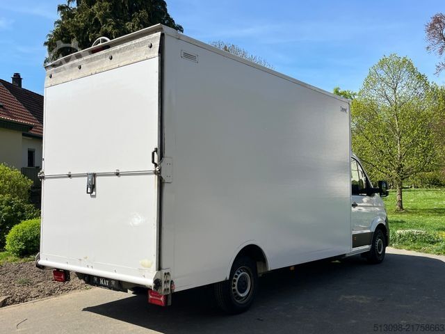 Transporter mit Koffer VOLKSWAGEN CRAFTER 2.0TDI XXXL KOFFER RAMPE KAMERA 177 PS