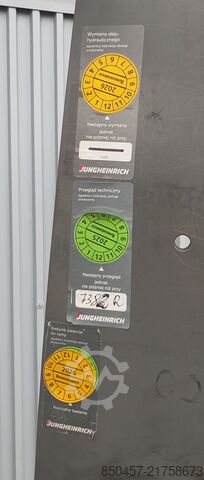 Schubmaststapler Jungheinrich ETV C16 / 2018y/ 6586mh/ 6.2m