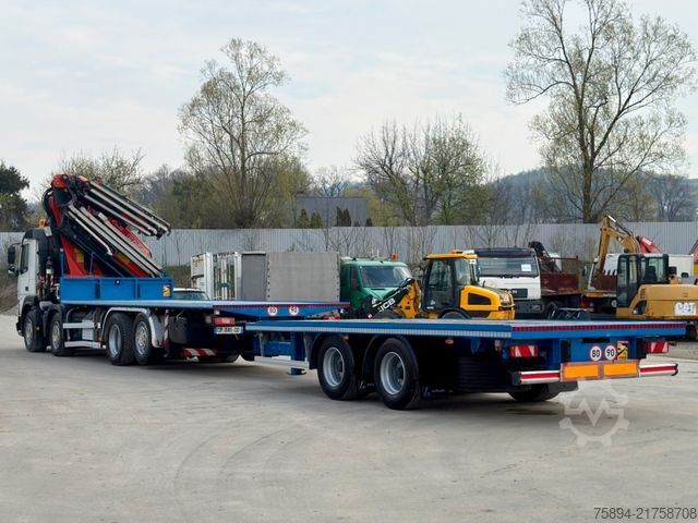 Truck mounted crane VOLVO FMX 460 * KRAN +JIB+ FUNK + Anhänger! 6x4 * TOP