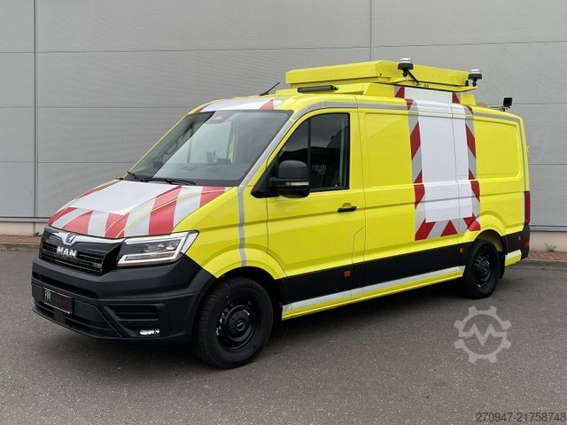 Panel van MAN TGE 3.180 L3H2 BF4 BEGLEITFAHRZEUG STANDH ACC