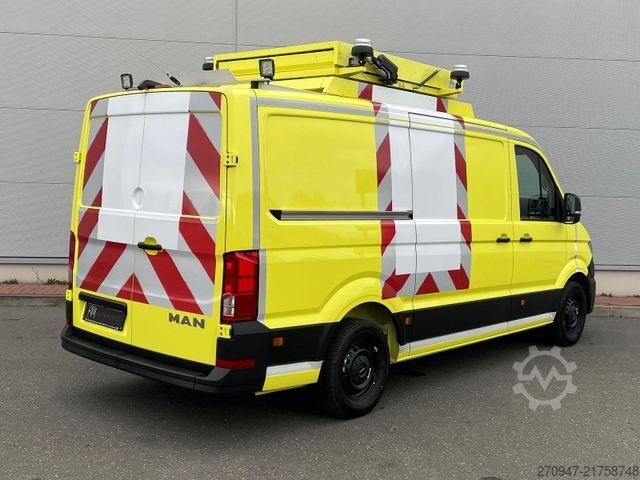 Panel van MAN TGE 3.180 L3H2 BF4 BEGLEITFAHRZEUG STANDH ACC