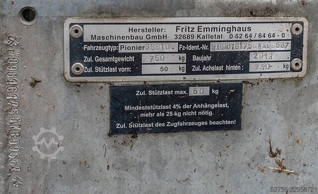 Construction lift  Emminghaus Pionier 85-6-16