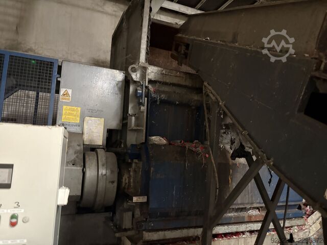 Single shaft shredder Lindener MS2000