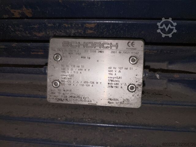 Single shaft shredder Lindener MS2000