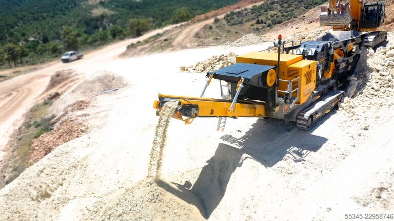 Crushing equipment FABO Mobile Brechanlage - Brecher 200-240 TPH Mobile Brechanlage - Brecher