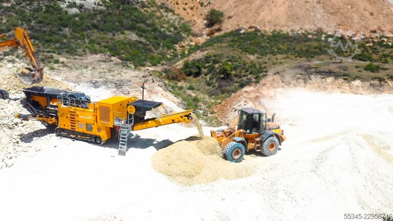 Crushing equipment FABO Mobile Brechanlage - Brecher 200-240 TPH Mobile Brechanlage - Brecher