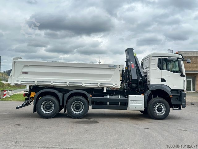 Other MAN TGS 33.440 6x6 /3-Seiten- Kipper / HIAB 228-4