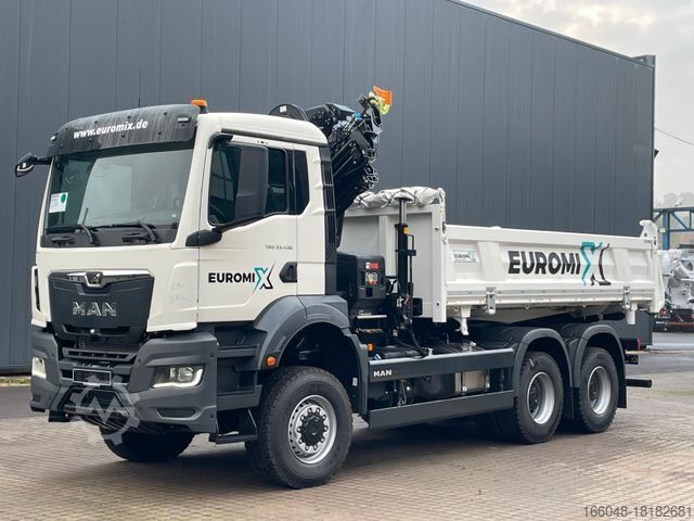 Other MAN TGS 33.440 6x6 /3-Seiten- Kipper / HIAB 228-6