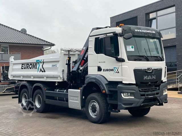 Other MAN TGS 33.440 6x6 /3-Seiten- Kipper / HIAB 228-6