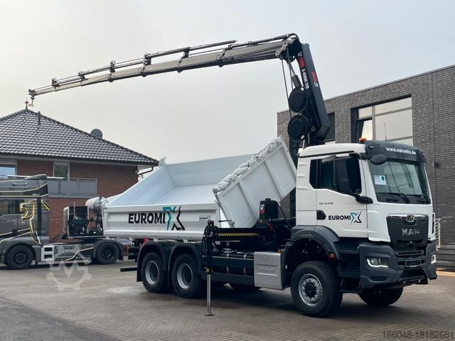 Other MAN TGS 33.440 6x6 /3-Seiten- Kipper / HIAB 228-6