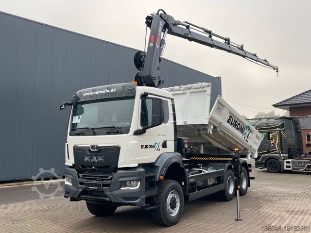 Other MAN TGS 33.440 6x6 /3-Seiten- Kipper / HIAB 228-6