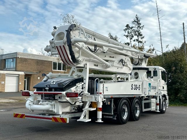 Concrete mixer truck MAN TGS 26.510 6x4 SWAN TSP 38-5 160RZ ( 38m )