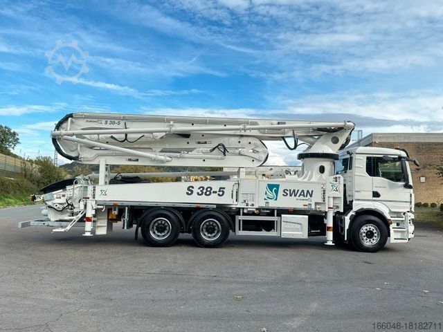 Concrete mixer truck MAN TGS 26.510 6x4 SWAN TSP 38-5 160RZ ( 38m )