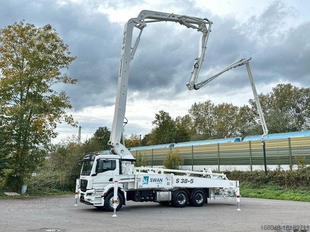 Concrete mixer truck MAN TGS 26.510 6x4 SWAN TSP 38-5 160RZ ( 38m )