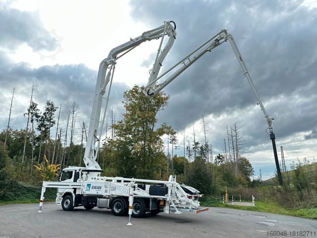 Concrete mixer truck MAN TGS 26.510 6x4 SWAN TSP 38-5 160RZ ( 38m )