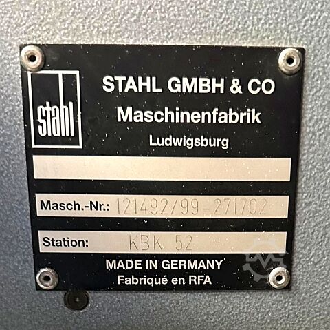 Combination folding machine + station Stahl Ti52/4-Fi52 + KBK 52