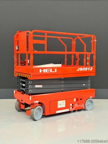 Scissor lift Heli 10m - 450KG Scheren Arbeitsbühne - Neu - Garantie