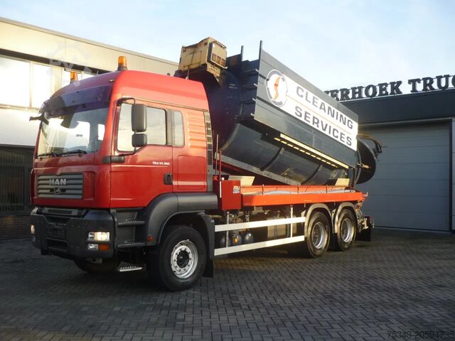 Suction vehicle MAN TGA MAN TGS 33.360 6x4 Wicom Vacüm and high pre...