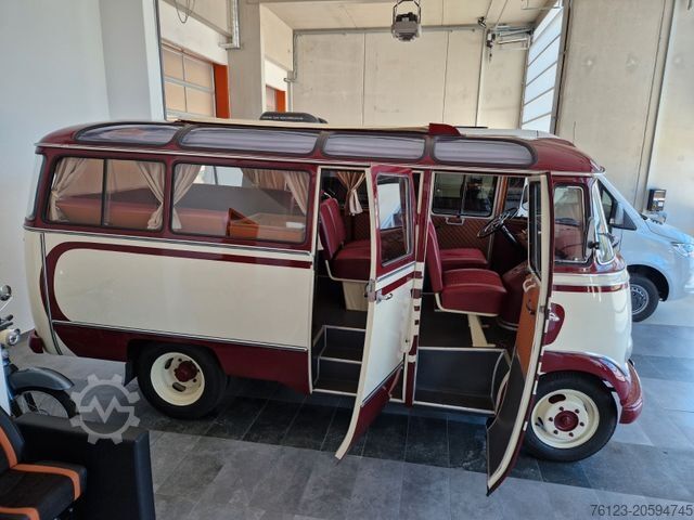 Minibus MERCEDES-BENZ Vorgänger Sprinter O 319 Samba mit Faltdach AC