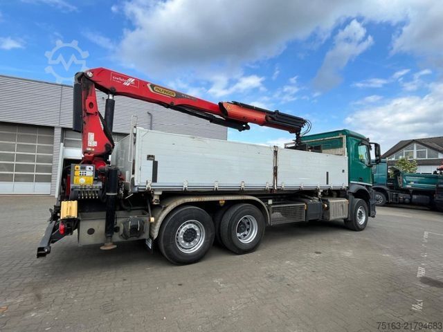Tipper truck MERCEDES-BENZ Arocs 2648 6x2 3-Achs Kipper Heckkran Funk