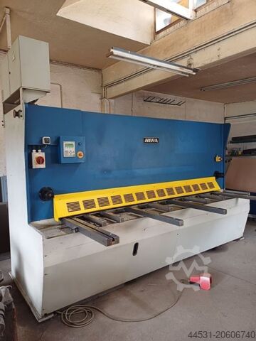 Hydraulic plate shears Hera TK  3000 / 10