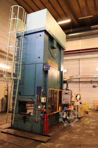 Mechanical pressline Mossini 400 ton -98 Mossini PDM/2BX 400