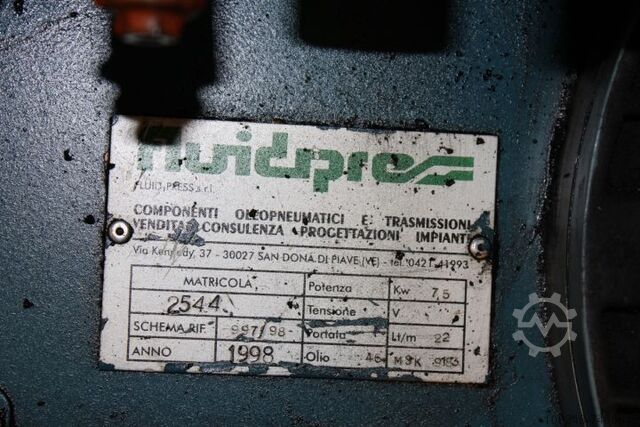 Mechanical pressline Mossini 400 ton -98 Mossini PDM/2BX 400