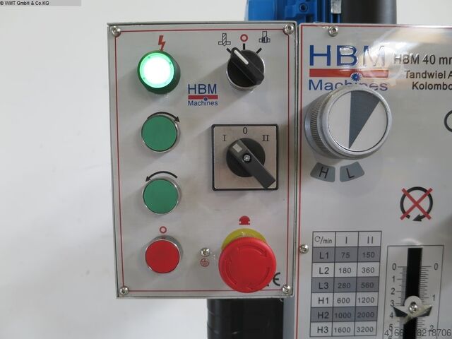 Säulenbohrmaschine HBM HBM 40