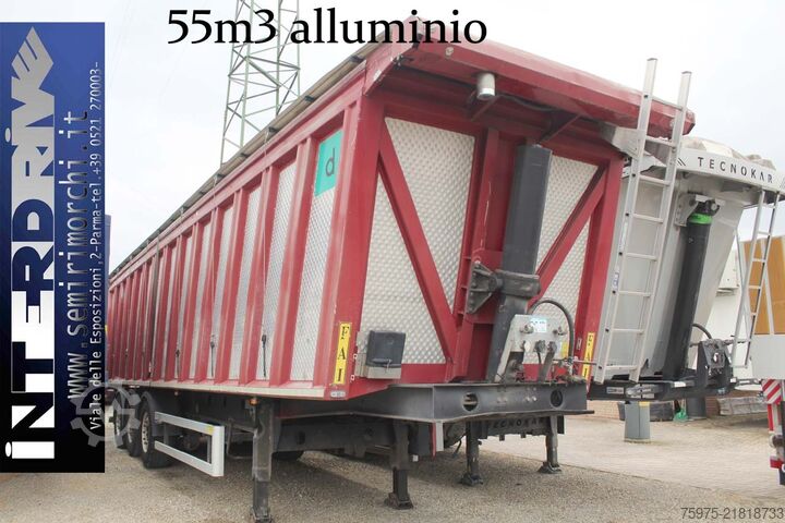 Kipp-Sattelauflieger Fai semirimorchio vasca ribaltabile 52m3