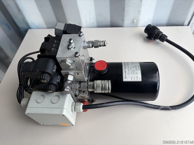Hydraulikaggregat 12V DANA Brevini | 0,7 kW | 190 bar | 2L | 2023 Agregat hydrauliczny 12V DANA Brevini | 0.7 kW | 190 bar | 2L | 2023 Agregat hydrauliczny 12V DANA Brevini | 0.7 kW | 190 bar | 2L | 2023