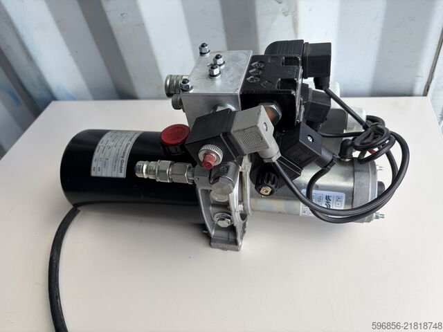 Hydraulikaggregat 12V DANA Brevini | 0,7 kW | 190 bar | 2L | 2023 Agregat hydrauliczny 12V DANA Brevini | 0.7 kW | 190 bar | 2L | 2023 Agregat hydrauliczny 12V DANA Brevini | 0.7 kW | 190 bar | 2L | 2023