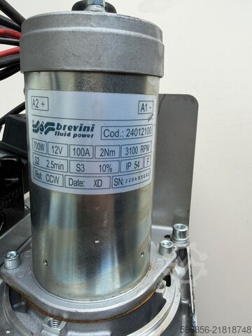 Hydraulikaggregat 12V DANA Brevini | 0,7 kW | 190 bar | 2L | 2023 Agregat hydrauliczny 12V DANA Brevini | 0.7 kW | 190 bar | 2L | 2023 Agregat hydrauliczny 12V DANA Brevini | 0.7 kW | 190 bar | 2L | 2023