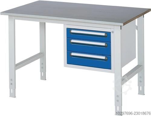 Work table B750xD1000xH760-1080mm - 1 pc  