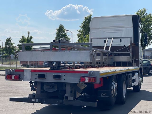 LKW mit Pritsche (offen) MERCEDES-BENZ ACTROS 2543 L/STANDKLIMA /STAPLER. /GASTRANSPORT