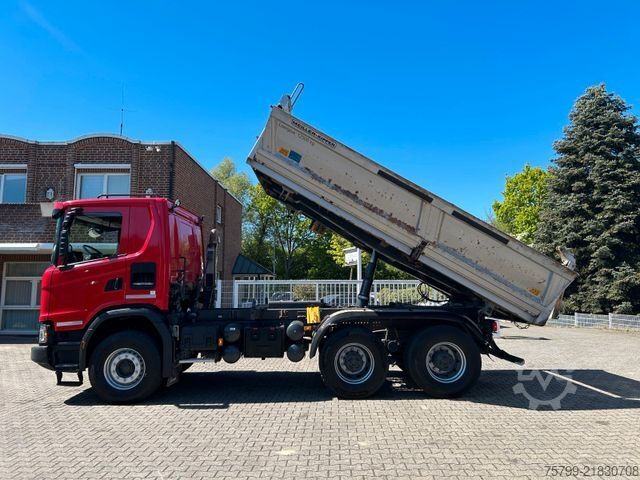 Three-sided tipper truck SCANIA G500 MEILLER 3Skipper + Bordmatik