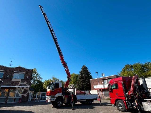 Truck mounted crane IVECO MP 410 Pritsche +Fassi F360BXP.26 Kran + JIB 6x6