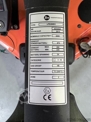 LPE 200 * DEMO !! Atex Pyroban EX 3G / Zone 2 BT LPE 200 * DEMO !! Atex Pyroban EX 3G / Zone 2