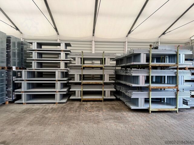 Modular shelf 100 lfm SSI Schäfer R3000 Fachbodenregal 249cm hoch, 50cm tief, 6 Lagerebenen
