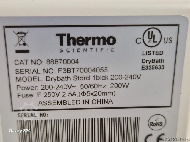 Thermo Scientific 1blck Drybath Standard 1/12 Block Thermo Scientific 1blck