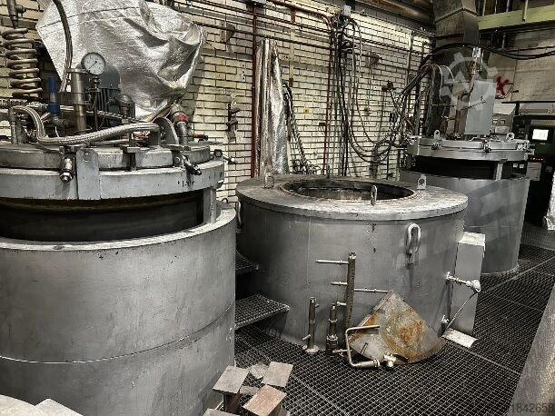 Shaft protective gas furnace (crucible furnace) Indutherm 