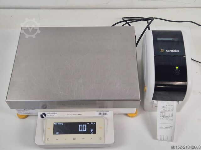 Sartorius Cubis MSE20201S Balance + YP30 Printer Sartorius Cubis MSE20201S