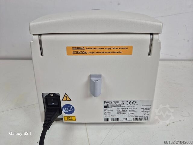 Thermo Fisher Heraeus Pico17 Centrifuge Thermo Fisher Heraeus Pico17