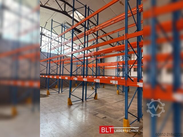 Heavy duty shelving Industrial shelving ca. 100 lfm Stow Palettenregale H:700cm 3200 kg Fachlast Boden +3 , Hochregale