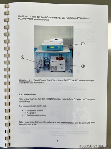 Infrared Vortex-Evaporator Hettich CombiDancer Evaporator & Cold-Trap