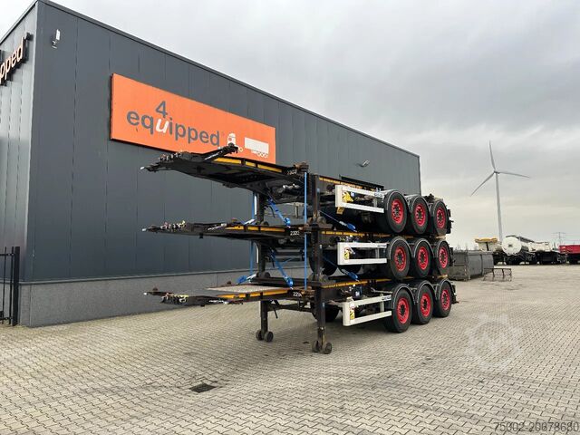 Container transportation Burg stack of 3x BURG 20FT ADR (EX/II, EX/III, FL, A...