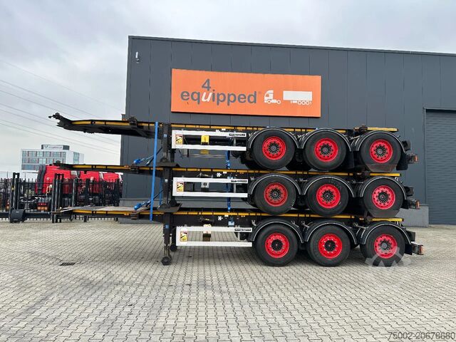 Container transportation Burg stack of 3x BURG 20FT ADR (EX/II, EX/III, FL, A...