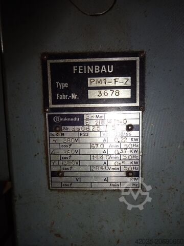 Feindrehbank Scherer Feinbau PM