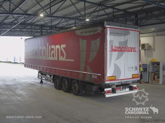 Open semitrailer with tarp Schmitz Cargobull Curtainsider Standard
