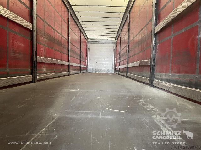 Open semitrailer with tarp Schmitz Cargobull Curtainsider Standard
